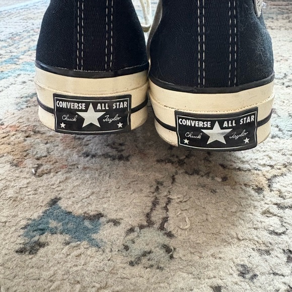 Converse Black and White Chuck Taylor All Star Lift Platform - Picture 4 of 4